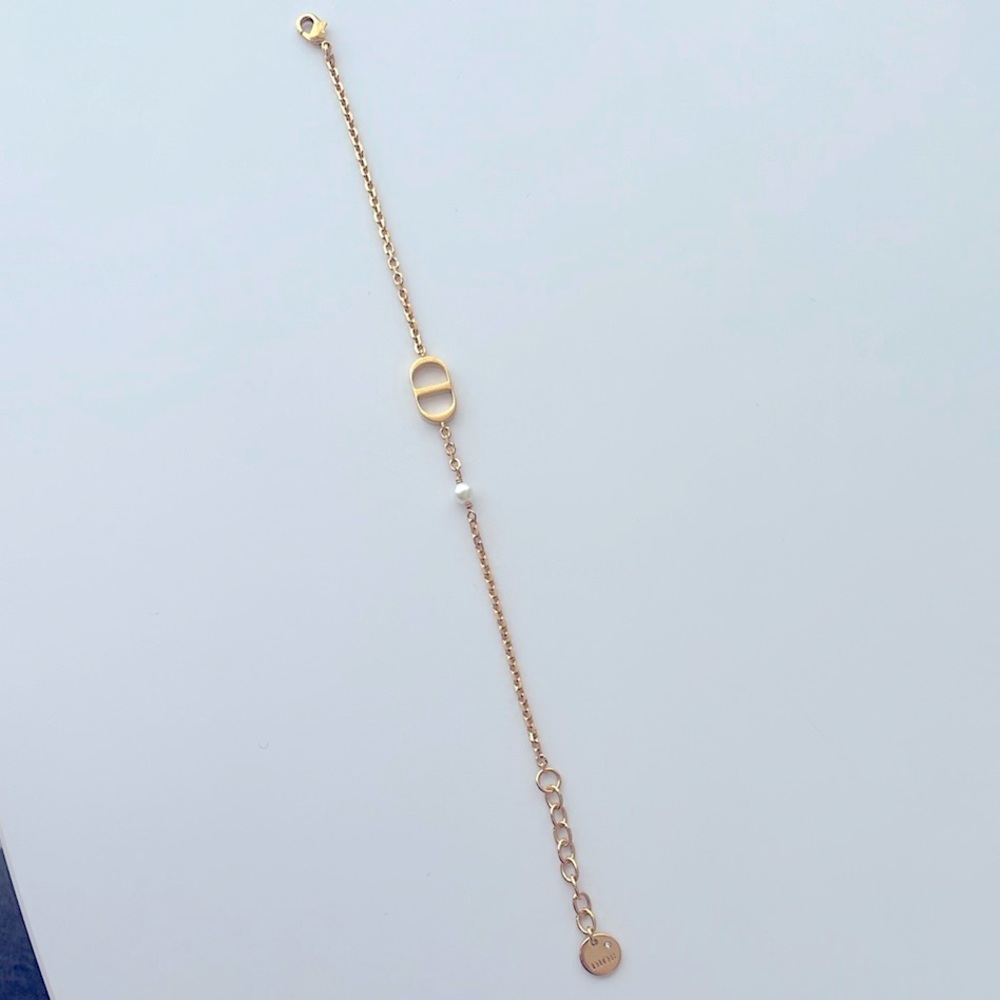 Authentic Dior 30 Montaigne Bracelet with Pearl